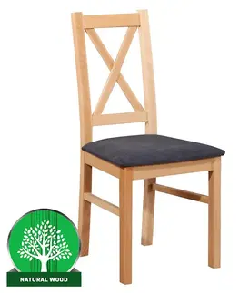 Drevené stoličky Stolička W113 bukový lak asti19