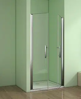 Sprchovacie kúty H K - Sprchové dvere MELODY D2 120 dvojkrídlové 116 x 120 cm, číre sklo SE- MELODYD2120