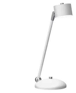Lampy  Stolná lampa ARENA 1xGX53/11W/230V biela/chróm 