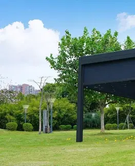 Záhradné pergoly Bočná sieťová roleta k pergole BIOCLIMATIC PREMIUM / PLUS Lanitplast 2x235 cm