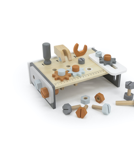 Drevené hračky TRYCO - Drevený stolný ponk