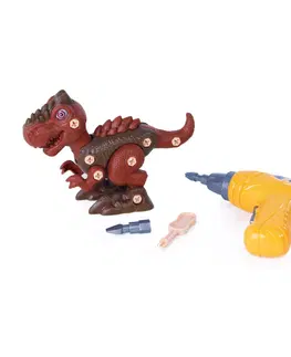 Hračky - figprky zvierat RAPPA - Dinosaurus skrutkovací Tyranosaurus so skrutkovačom na batérie