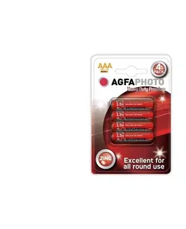 Predlžovacie káble  AGFAPHOTO AP-R03-4S - 4 ks Zinková batéria AAA 1,5V 