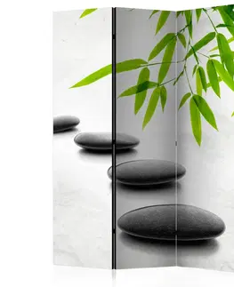 Paravány Paraván Zen Stones Dekorhome 135x172 cm (3-dielny)