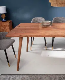 Jedálenské stoly Jedálenský stôl KLEOPATRA Dekorhome 200x100x75 cm