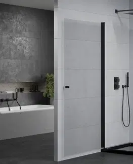 Vane MEXEN/S - Pretória sprchovací kút 100x70, transparent, čierna + sprchová vanička vrátane sifónu 852-100-070-70-00-4070B
