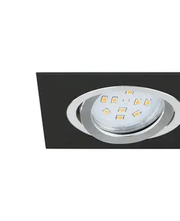 LED osvetlenie Eglo Eglo 96759 - LED Podhľadové svietidlo TERNI 1 1xGU10/5W/230V čierna 