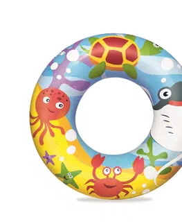 Hračky do vody Nafukovací SET - bazén 112cm, plavací kruh 51cm, míč 41x15cm