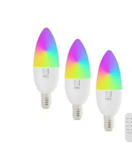 Žiarovky  Neo  NEO 07716CDO -SADA 3xLED RGB Stmievateľná žiarovka E14/6W/230V Wi-Fi Tuya+DO 