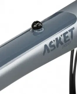 Bicykle Gravel bicykel Ghost Urban Asket AL - model 2024 Grey/Blue - XS (16", 145-160 cm)