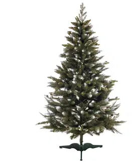 Vianočné stromčeky NABBI Christee 1 vianočný stromček 150 cm zelená / biela