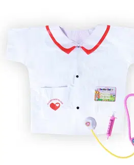 Plyšové hračky RAPPA - Detská vesta zdravotník s doplnkami