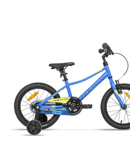 Bicykle Detský bicykel Galaxy Mars 16" - model 2024 modrá - 9" (100-125 cm)