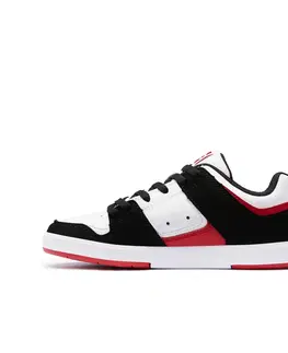 tenis Detská obuv na skateboard Cure čierno-červeno-biela