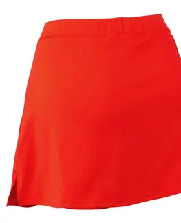 hokej Dámska sukňa na pozemný hokej FH500 červená