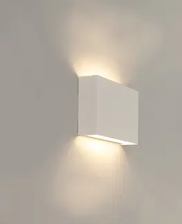Nastenne lampy Moderné nástenné svietidlo biele - Otan