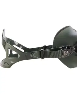 potápanie Potápačská maska Calibro Cressi na podmorský lov bez prístroja zelená