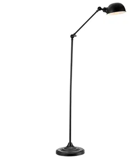 Lampy Markslöjd Markslöjd 108586 - Stojacia lampa PORTLAND 1xE27/40W/230V čierna 