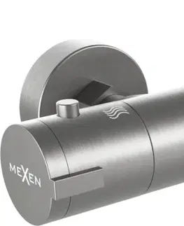 Kúpeľňové batérie MEXEN - Kai termostatická sprchová batéria grafit 77150-66