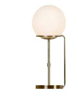 Stolové lampy Searchlight Stolná lampa Sphere sklenené guľové tienidlo