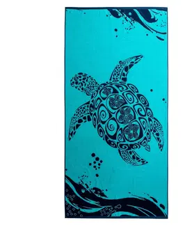 Doplnky do spálne DecoKing Plážová osuška Turtle, 90 x 180 cm