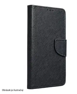 Puzdrá na mobilné telefóny Knižkové puzdro FANCY Book pre Samsung Galaxy A54 5G, čierna TEL195938