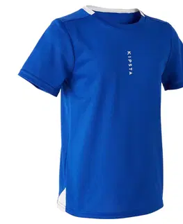dresy Detský futbalový dres Essentiel modrý