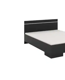 Spálňa Vista ArtStol Manželská posteľ VISTA 160 Farba: Čierna