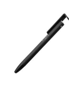 Stylusy FIXED dotykové pero 3 v 1 so stylusom a stojanom, čierna FIXPEN-BK