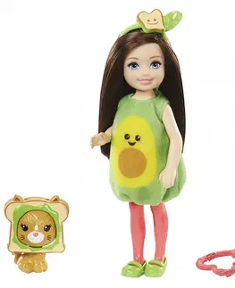 Hračky bábiky MATTEL - Barbie Chelsea v kostýme Avokádo 15cm