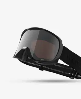 okuliare Lyžiarske/snowboardové okuliare G 500 S3 do jasného počasia čierne