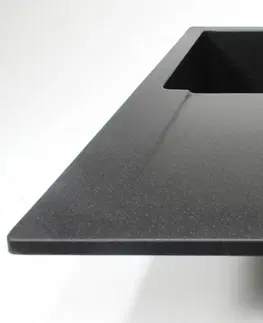 Kuchyňské dřezy Granisil Fabero 770.0 Black metallic 8596220012746