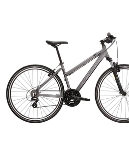 Bicykle Dámsky crossový bicykel Kross Evado 2.0 28" - model 2023 grafitová/čierna - S (15", 148-160 cm)