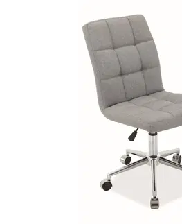Kancelárske stoličky K-020 kancelárska stolička, šedá