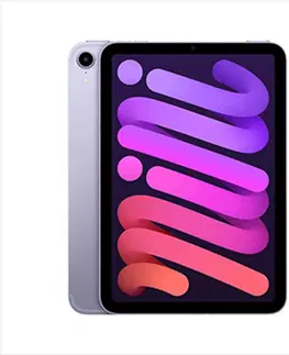 Tablety Apple iPad mini (2021) Wi-Fi + Cellular 64GB, fialová MK8E3FDA