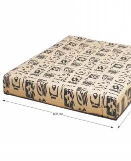 Pružinové matrace Pružinový matrac FUTON ARONA Tempo Kondela 120x200 cm