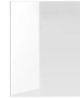 Kuchynské skrinky Bočný panel Oscar 360x304 biela lesklá