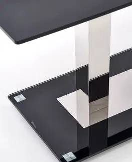Dizajnové Jedálenský stôl sklenený WALTER 2 Halmar