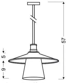 Nábytok Závesná lampa LOFT Candellux