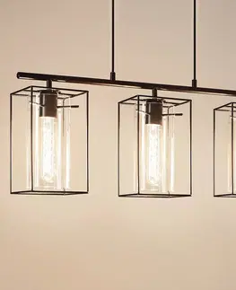 Závesné svietidlá EGLO Závesná lampa Loncino zaujímavé tienidlá