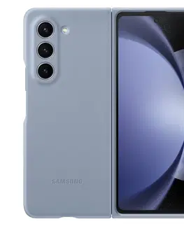 Puzdrá na mobilné telefóny Zadný kryt z eko kože pre Samsung Galaxy Z Fold5, modrá EF-VF946PLEGWW
