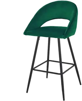 Barové stoličky Barová stolička Captain Green/Black 80176e