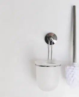WC štetky MAKRO - Držiak na WC kefu s prísavkou