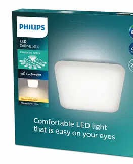 Svietidlá Philips 8720169195493 stropné LED svietidlo Mauve 1x 24 W 2900lm 2700K, 43 cm