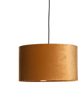 Zavesne lampy Moderne hanglamp goud 40 cm E27 - Rosalina