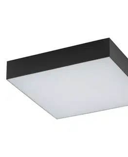 Svietidlá Stropné LED svietidlo Nowodvorski  LID square 35W 10435 čierna