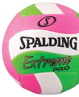Volejbalové lopty SPALDING Extreme Pro Pink-Green-White