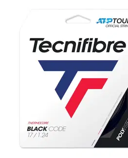 tenis Tenisový výplet Black Code z monovlákna 1,24 mm čierny