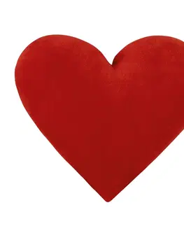 Vankúše Bellatex Vankúšik Srdce červené, 42 x 48 cm