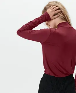 Shirts & Tops Tričko so stojačikom, červené